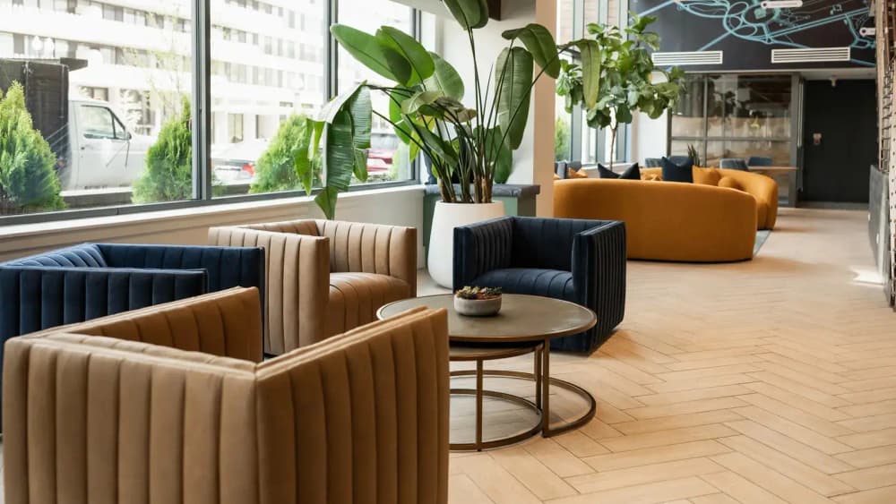 Resident lounge at The George